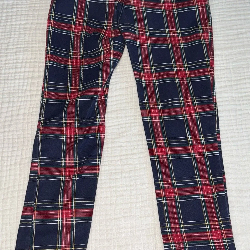 The Children's‎ Place Red and Blue Plaid Leggings